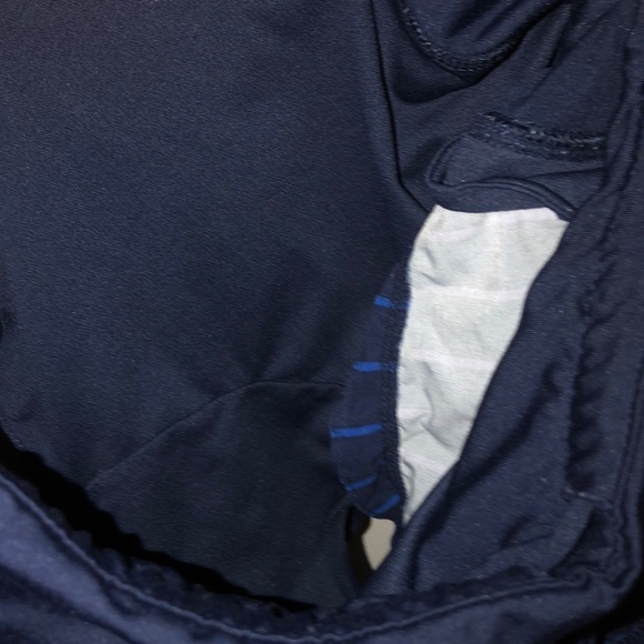 Blue striped Athleta shorts - Picture 7 of 7